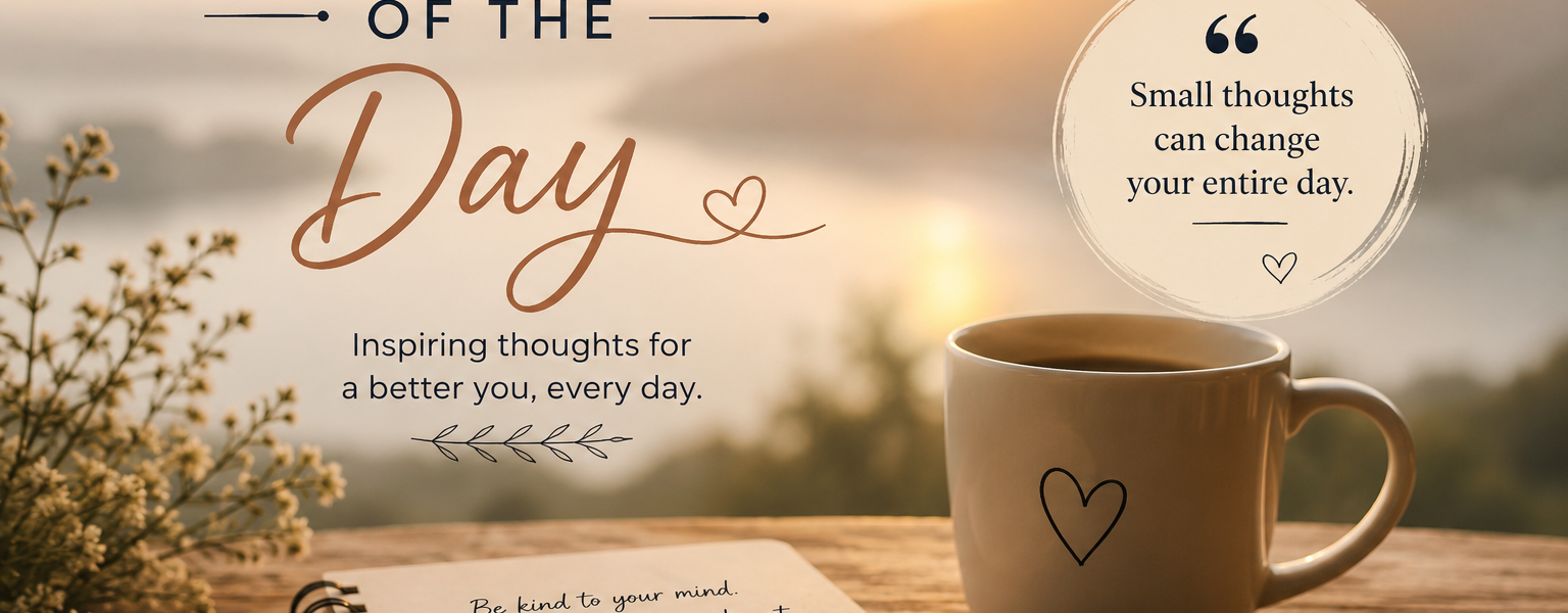 thought of the day